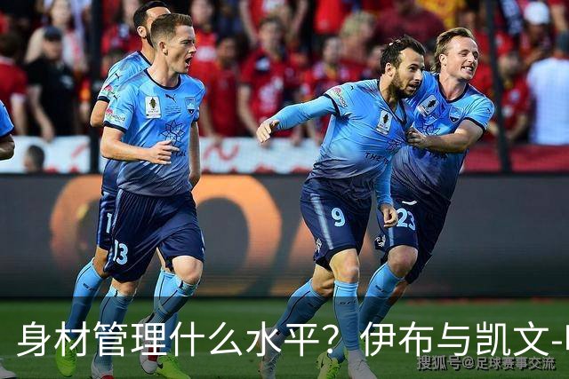 身材管理什么水平？伊布与凯文-哈特泡冰浴做采访